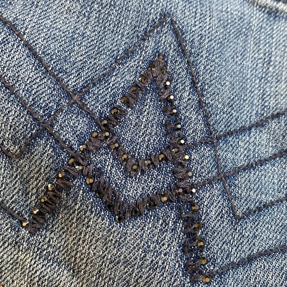 7 For All Mankind  Crystal Vintage Distressed Jeans NeverUsed - Picture 11 of 16